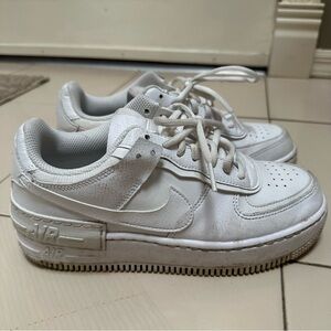 Nike White Air Force 1 Shadow